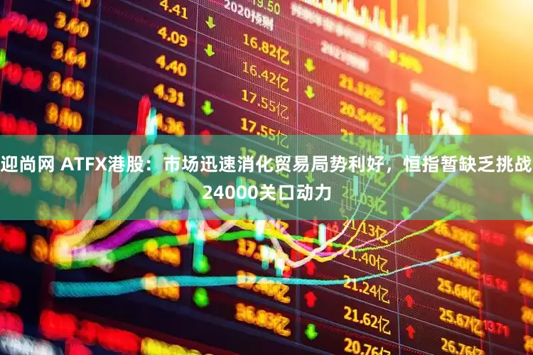 迎尚网 ATFX港股：市场迅速消化贸易局势利好，恒指暂缺乏挑战24000关口动力