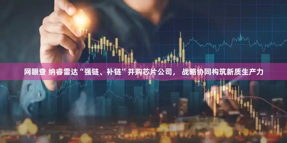 网眼查 纳睿雷达“强链、补链”并购芯片公司， 战略协同构筑新质生产力